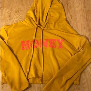 Cropped hoodie